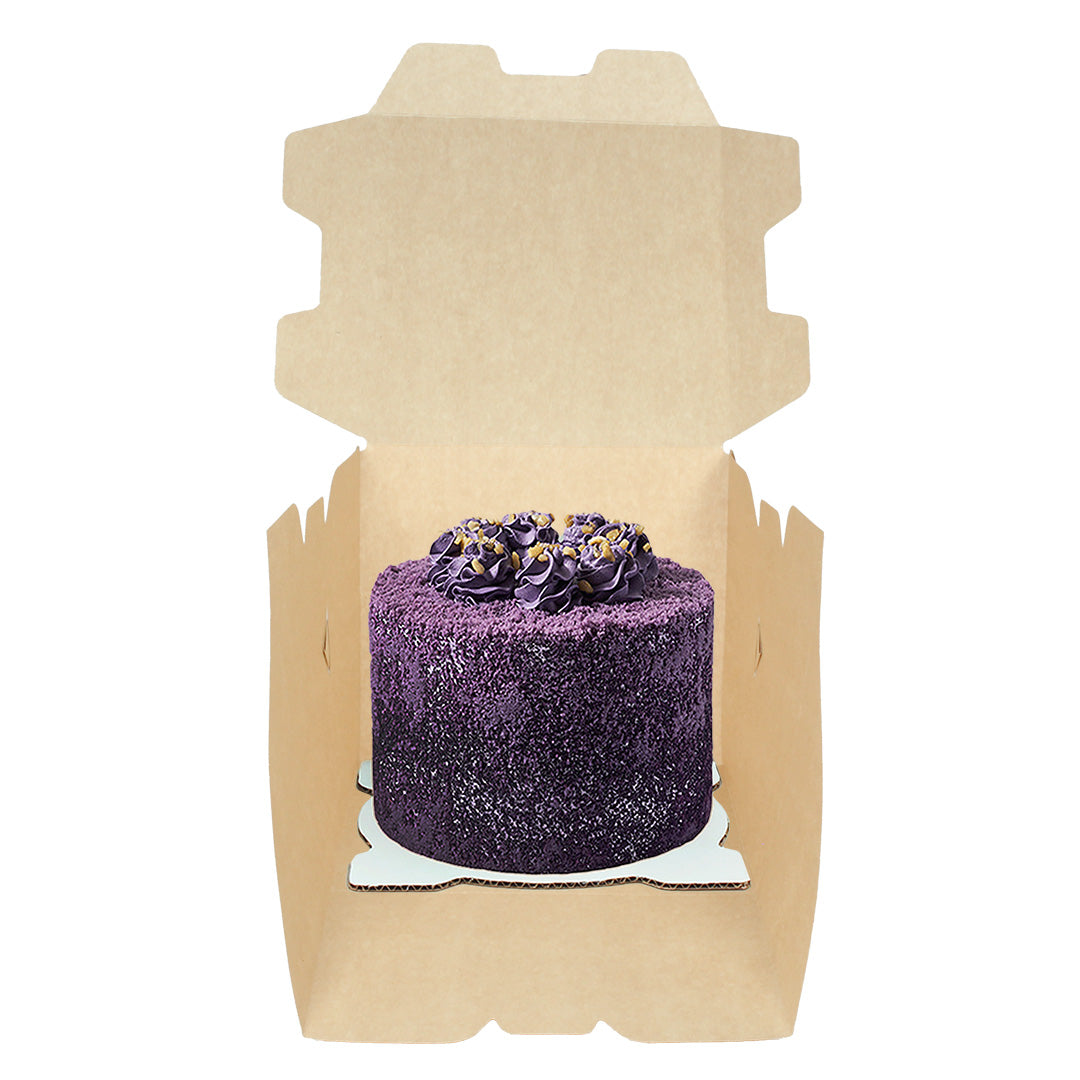 Combo caja para pastel grande + base - alabocamx