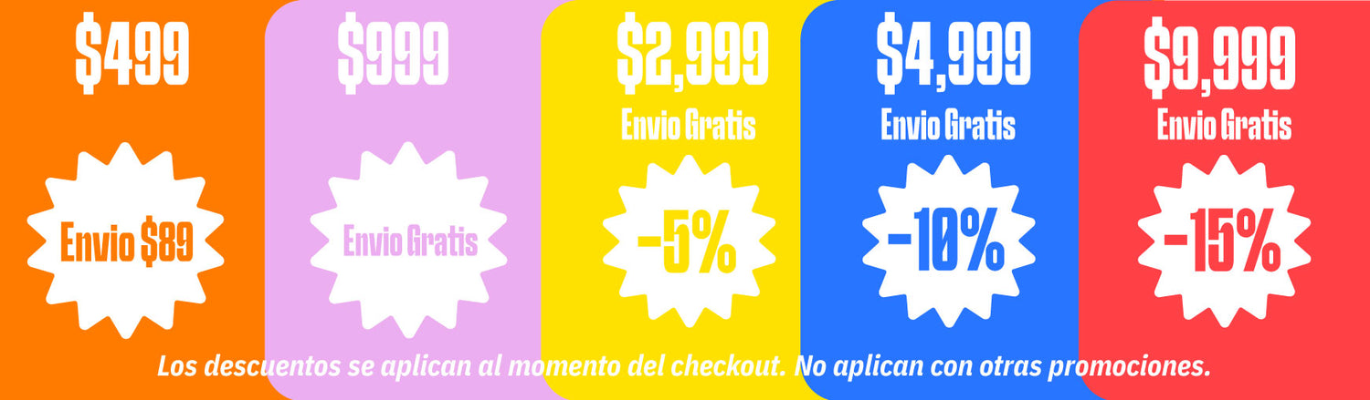 Banner promocional de envíos gratis y descuentos 2025.