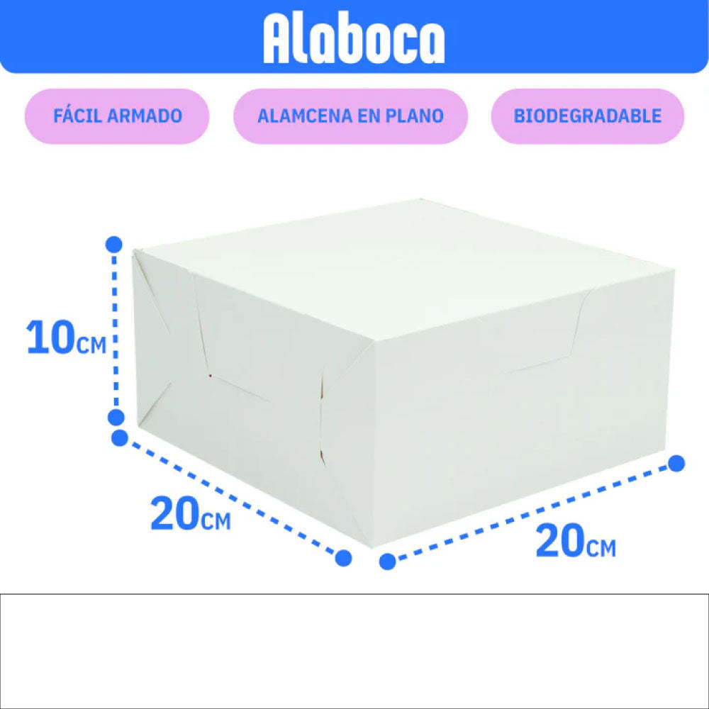 Caja para pastel chica