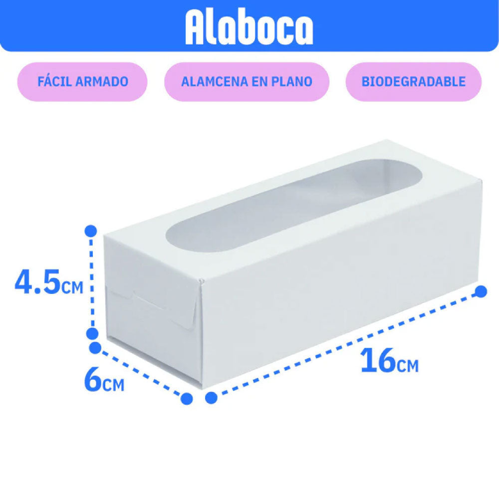 Caja para macarrones