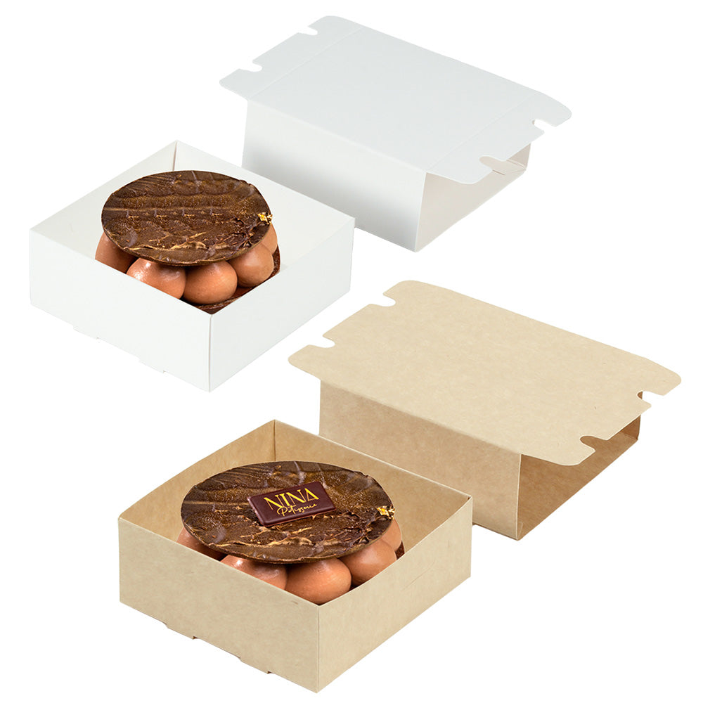 Caja para postre chica - alabocamx