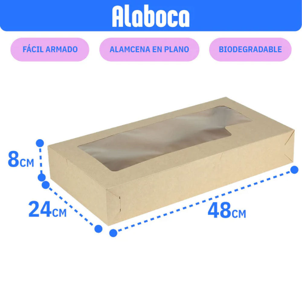 Caja para rosca grande