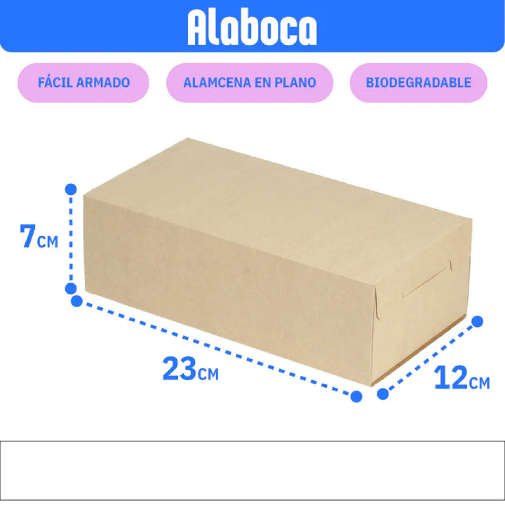 Caja para panqué
