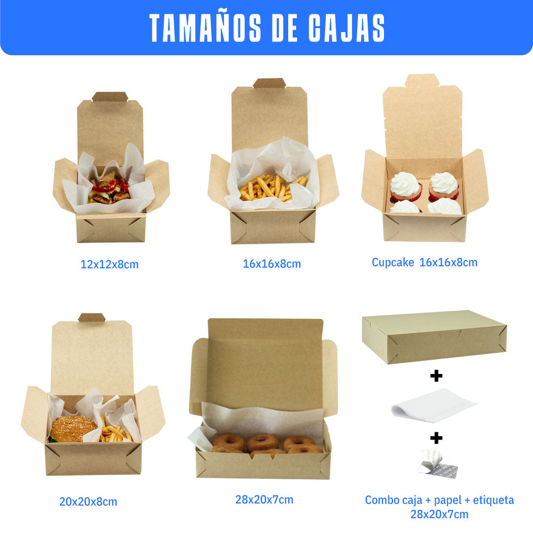 Caja para comida chica - alabocamx