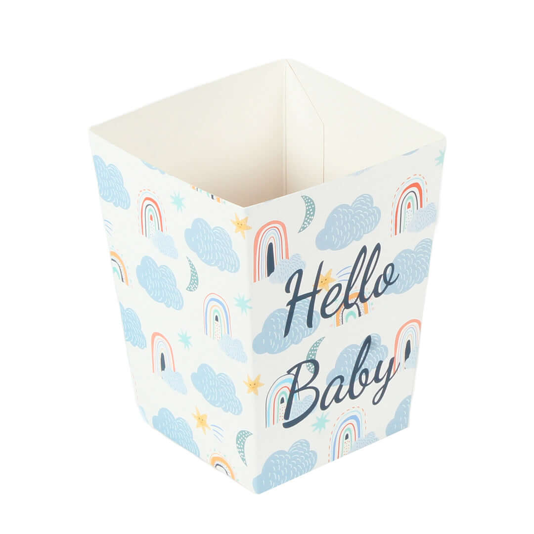 Bote palomitas para baby shower - alabocamx