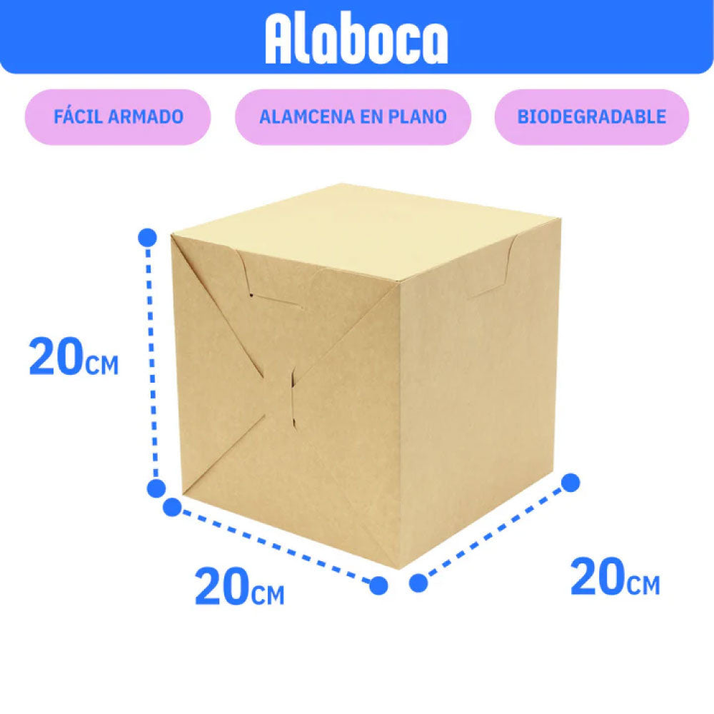 Caja para pastel mediana