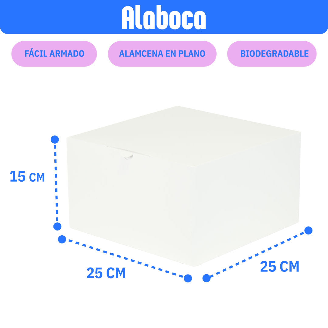 Caja para pastel M