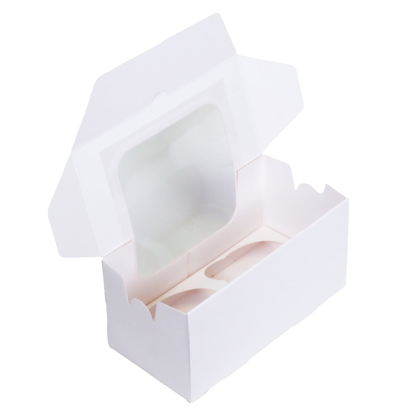 Caja para 2 cupcakes