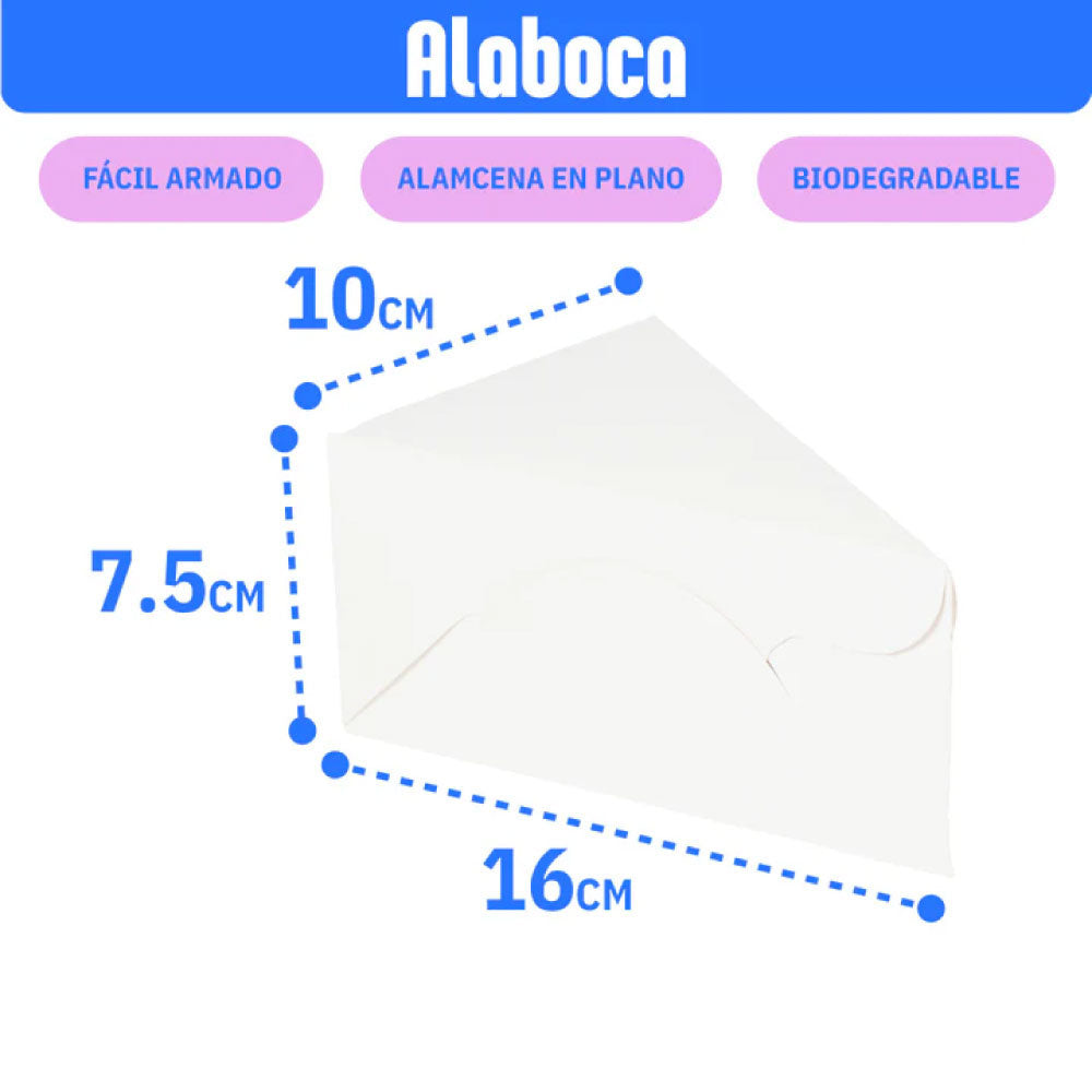 Caja para rebanada