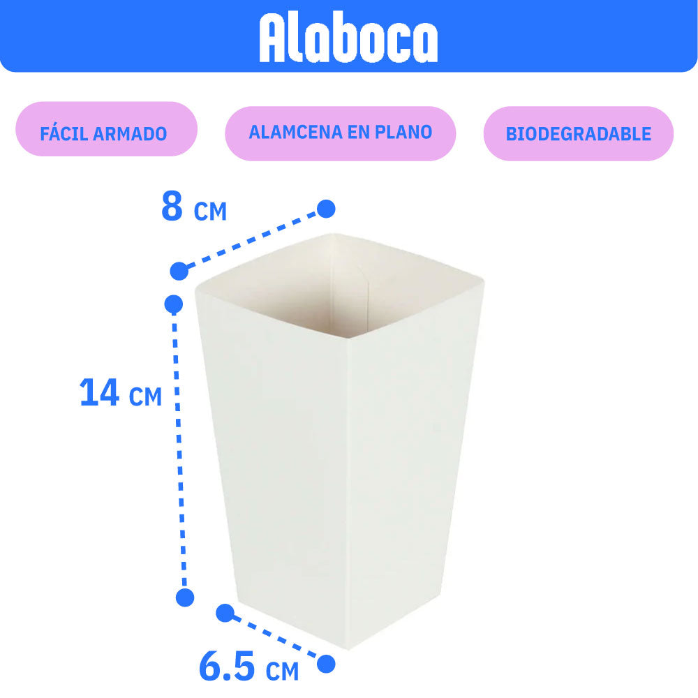 Bote palomitas mediano