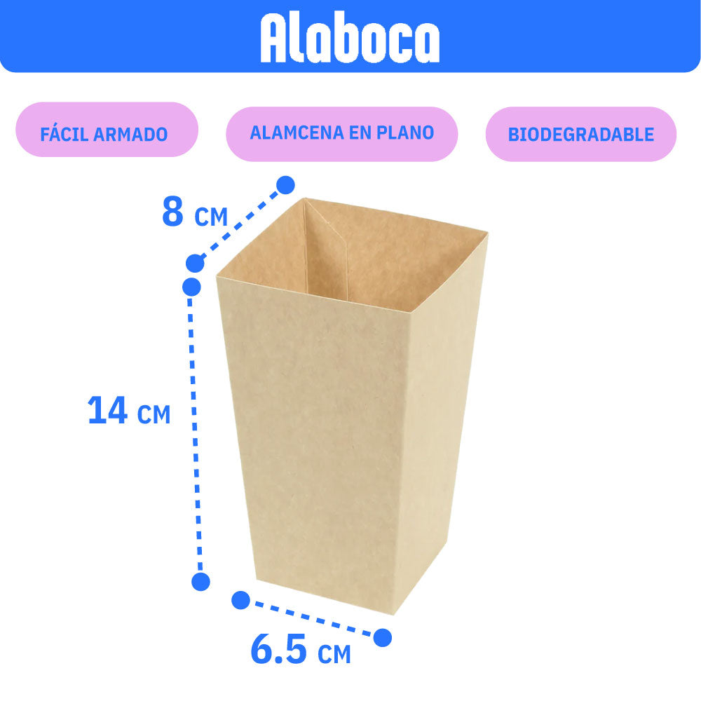 Bote palomitas mediano