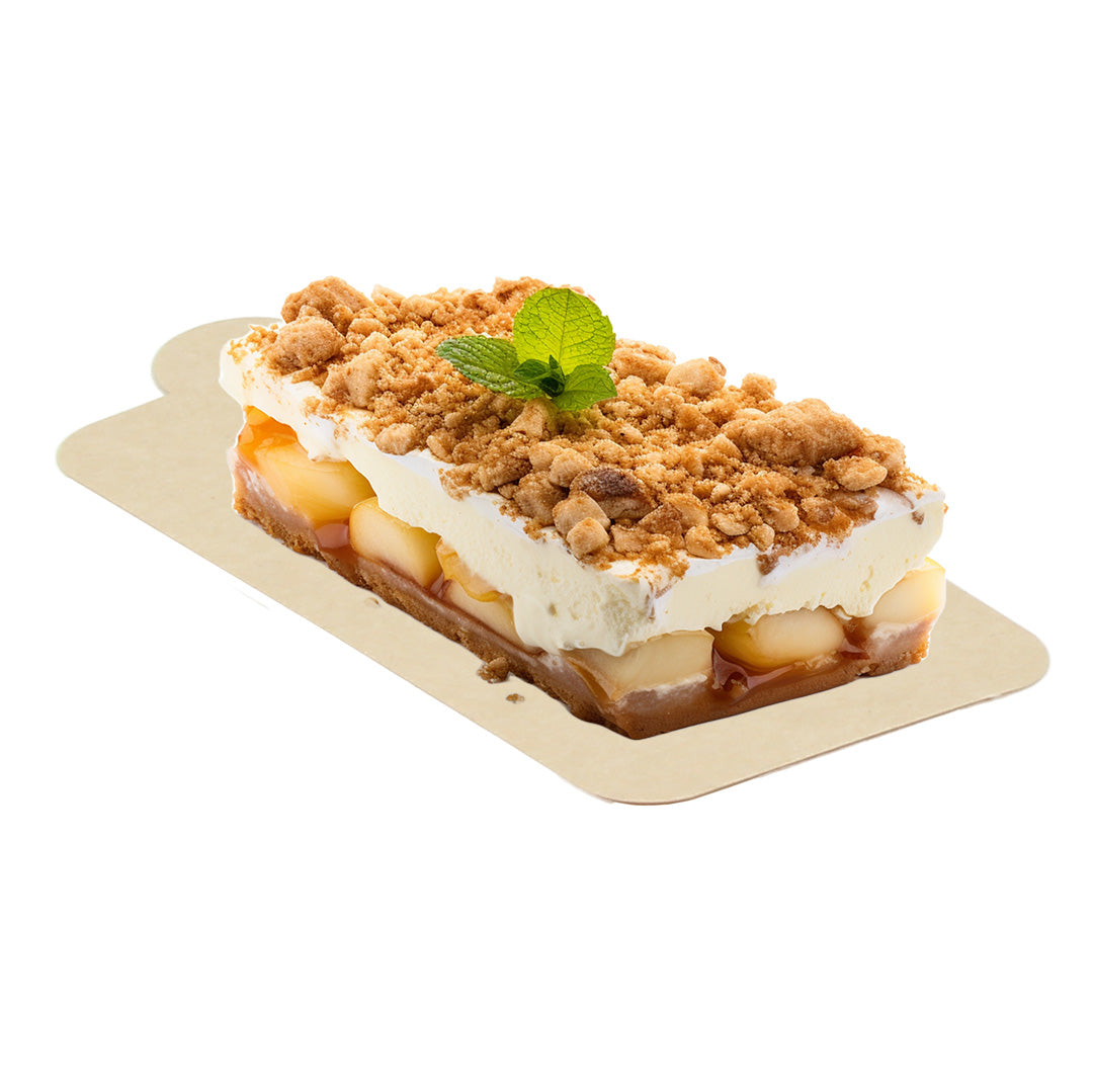 Charola postre rectangular